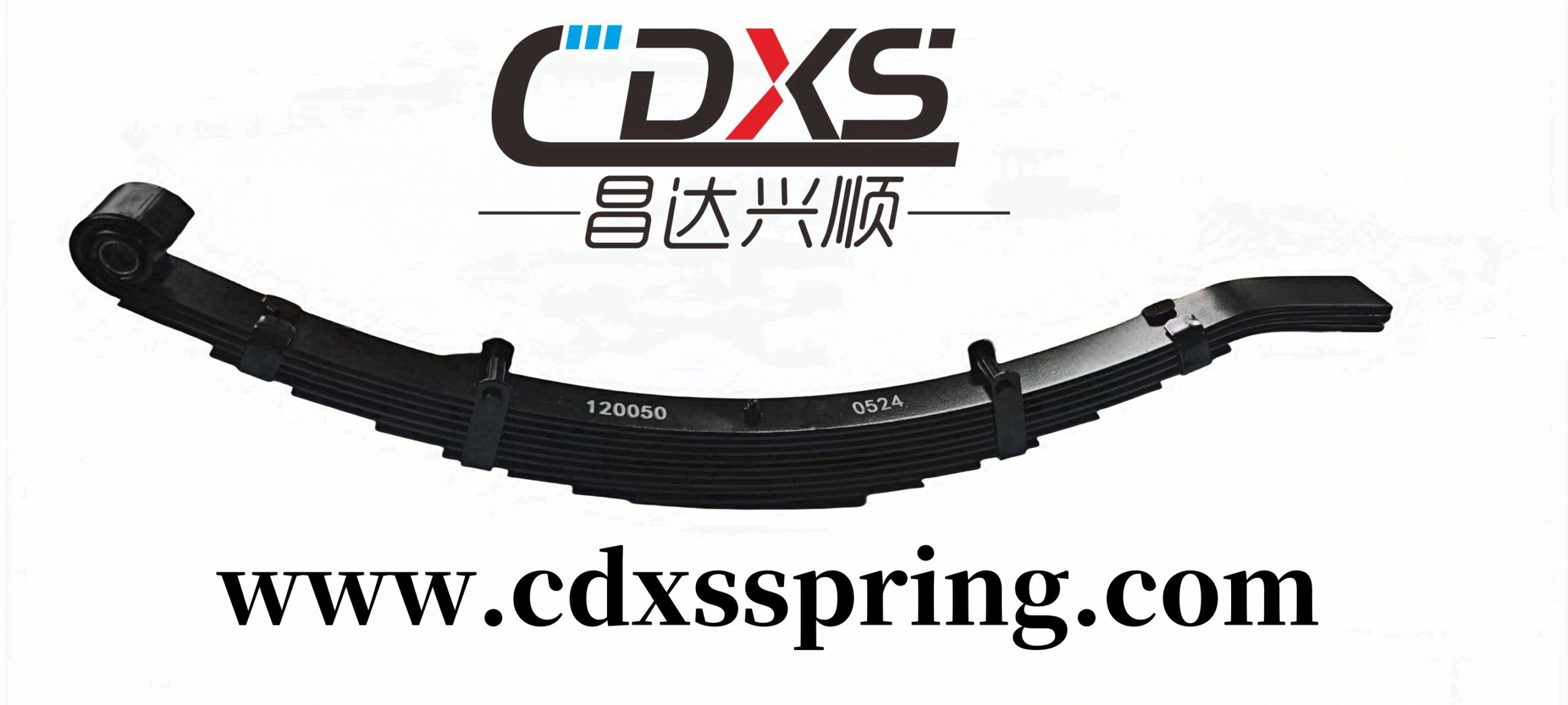 Agricultural vehicleleaf spring
